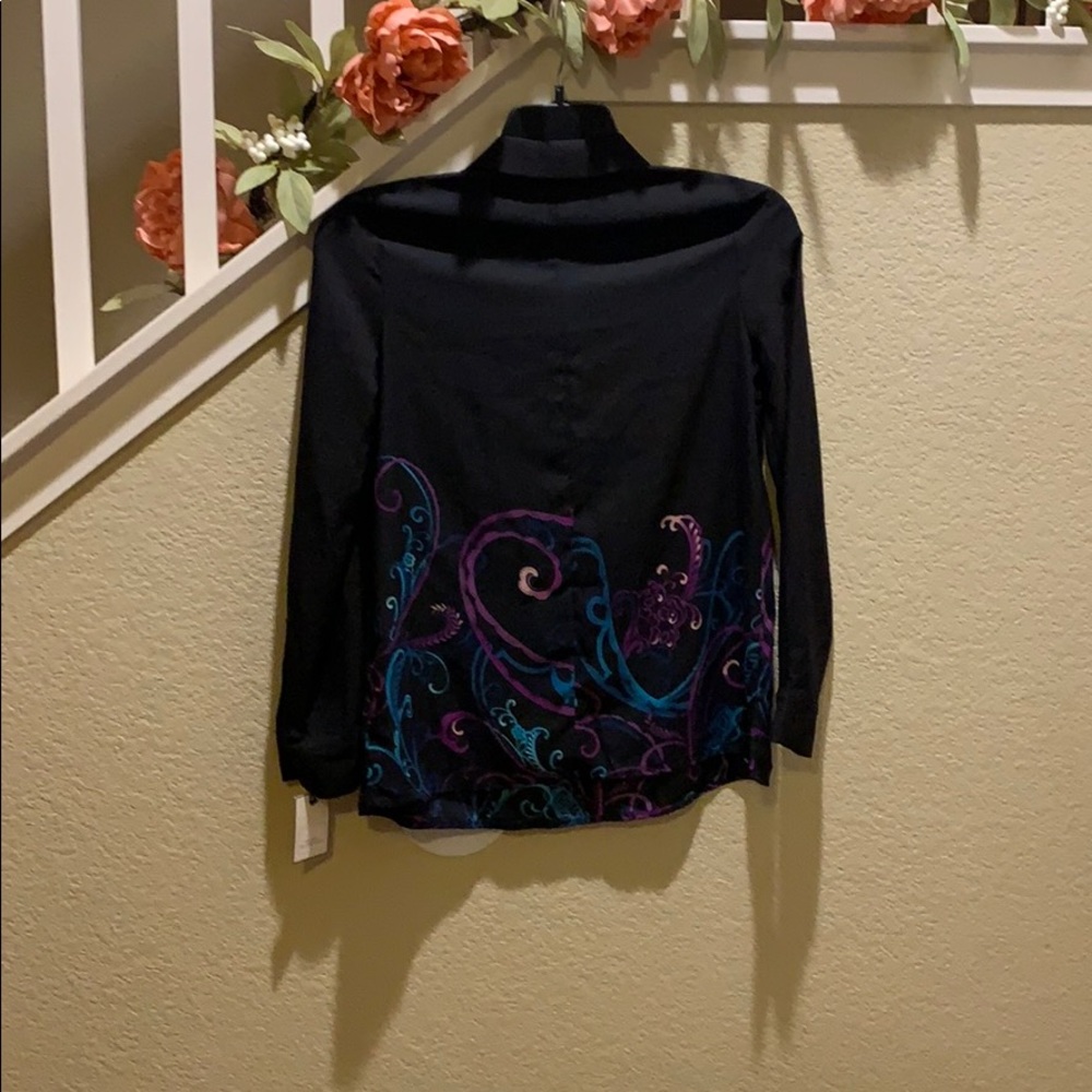 Small Dana Buchman blouse - Picture 4 of 5